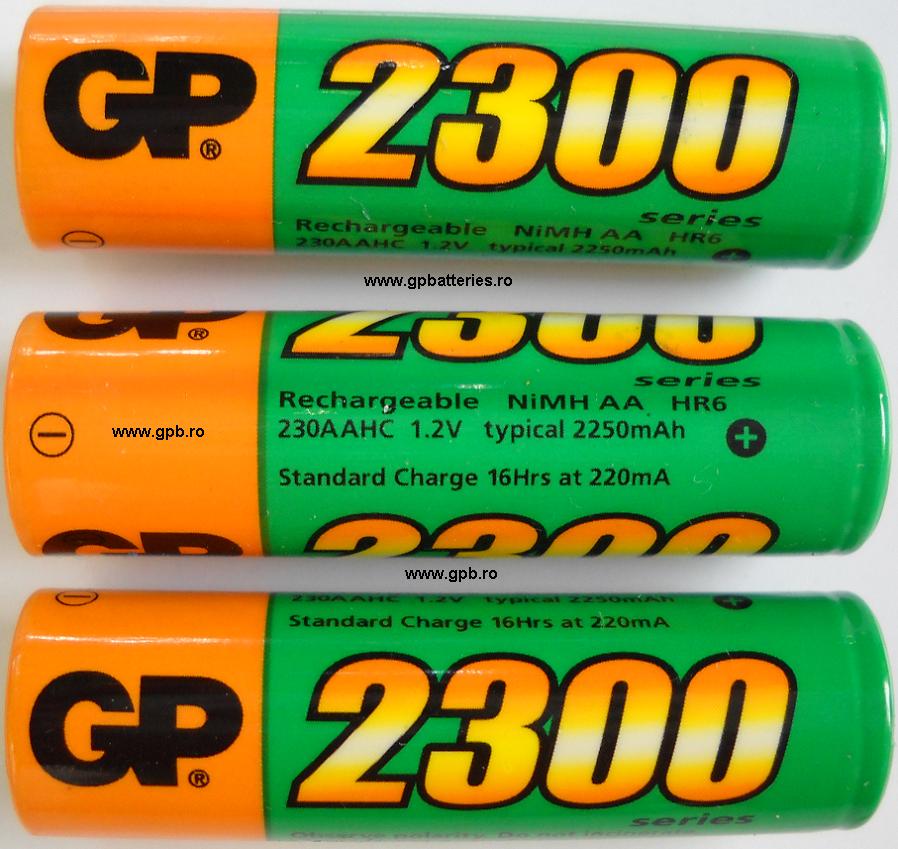 Acumulator Ni-MH AA R6 2300 GP Batteries