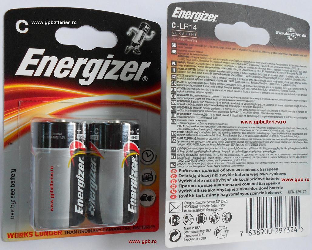 Baterie C LR14 Energizer