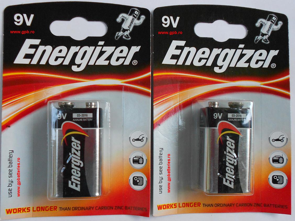 Baterie 9V Energizer