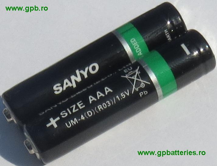 Baterie super AAA SANYO