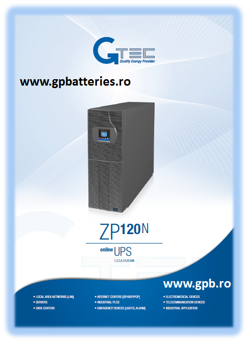 UPS G-Tec ZP120N-2K 2KVA