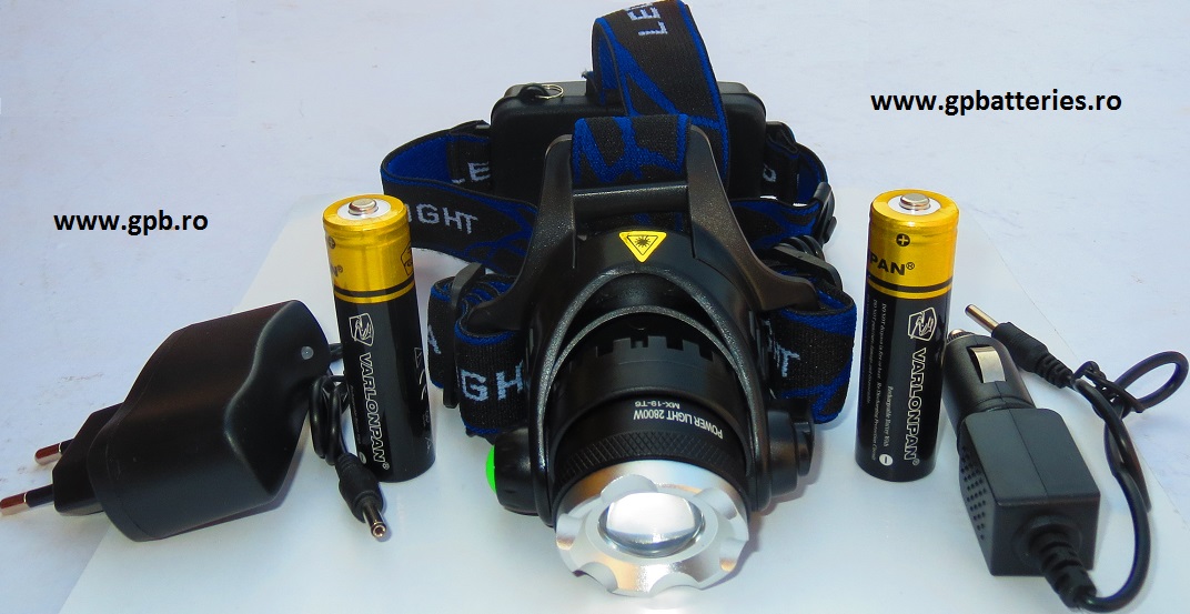Lanterna pentru cap Powerlight MX-19-T6
