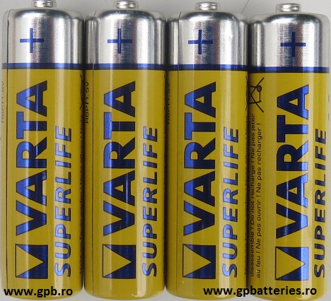 Baterie AA R6 SuperLife Varta bulk