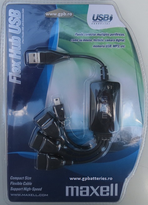 Cablu Maxell Flex Hub USB 