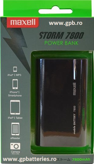 Incarcator portabil Maxell Storm 7800