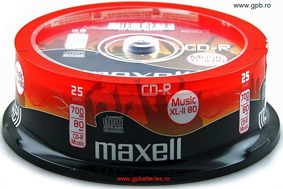 CD Recordable Maxell 628529 Music XL-II 80