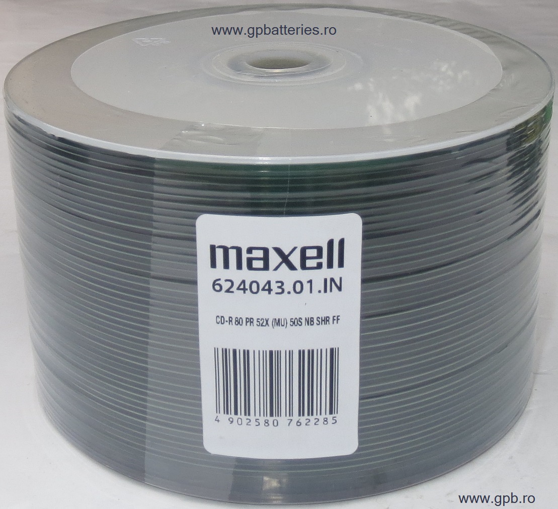 CD Printabil Maxell shrink50 624043