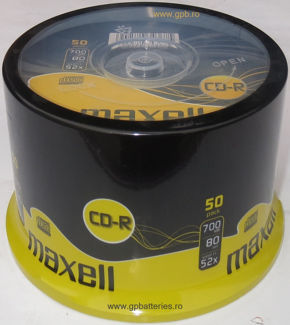 CD Recordable Maxell shrink50 628523