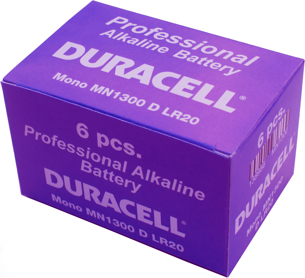 Baterie alcalina Duracell Professional INDUSTRIAL MN1300 R20 la cutie