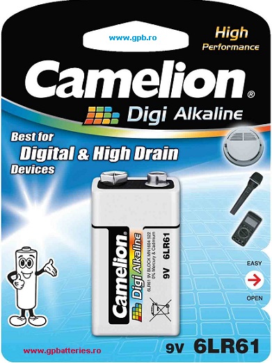 Camelion Germania baterie DIGI alcalina 9V 6LF22