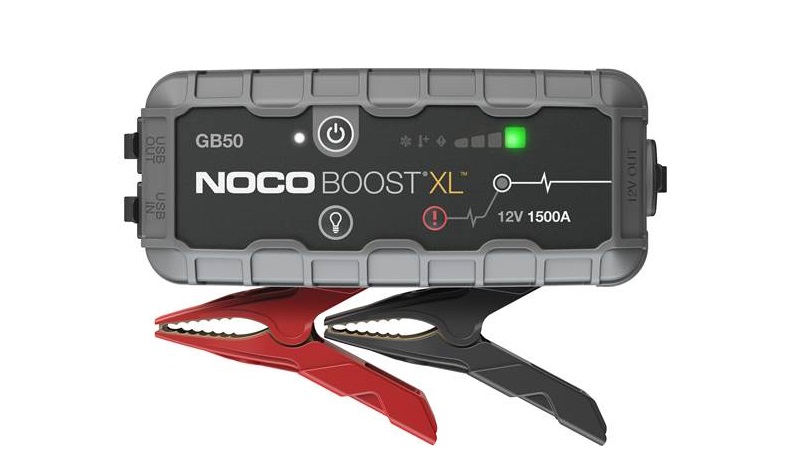 Robot de pornire baterii, Jump Starter auto 12V Noco Genius GB50 BOOST XL Lithium 1500A