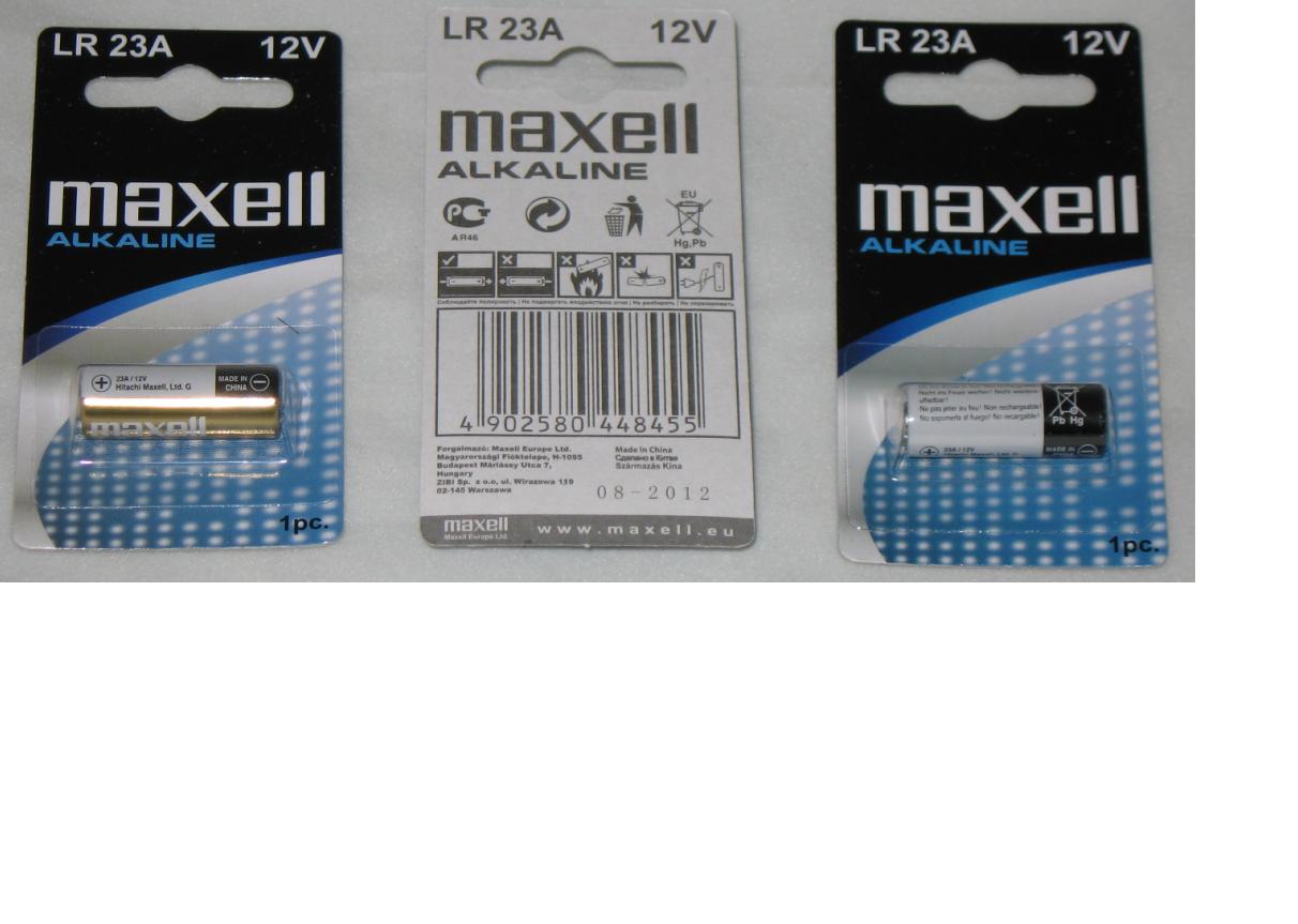 Baterie alcalina 23A 12V Maxell