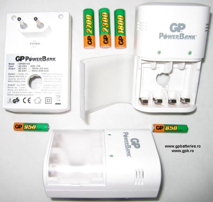 Incarcator inteligent Power Bank KB01 GP Batteries