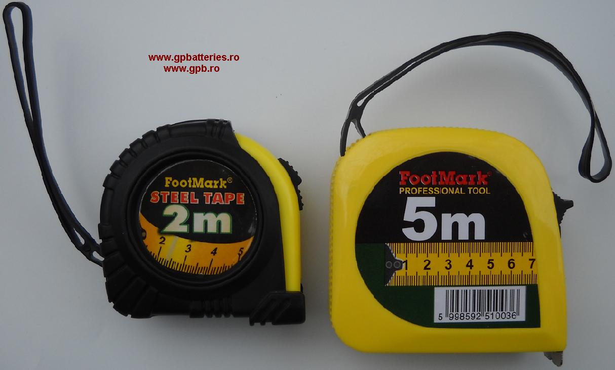 Ruleta 5m  professional FootMark FTM