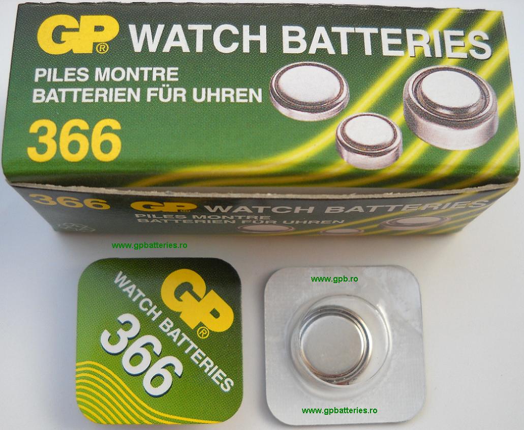 Baterie 366 GP Batteries SR1116SW