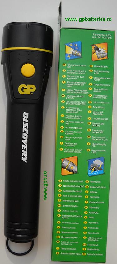 Lanterna L004 Discovery GP Batteries