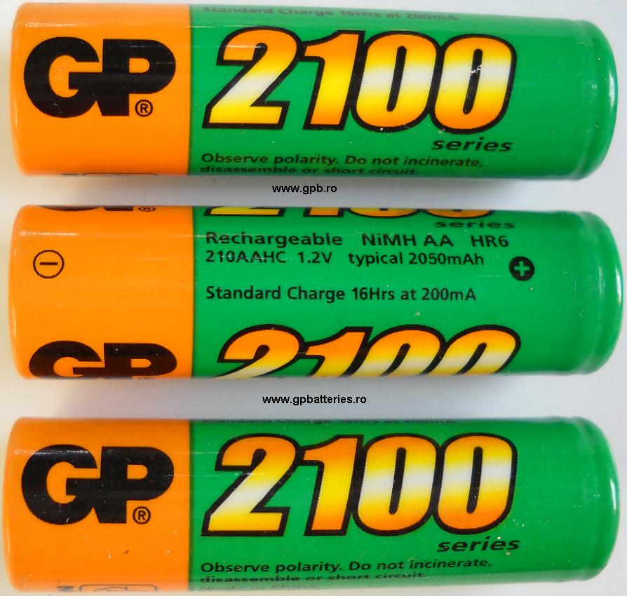 Acumulator Ni-MH AA R6 2100 GP Batteries