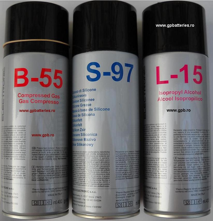 Spray B55 400 grame s-a inlocuit UPGRADE cu Compressed Air 600ml