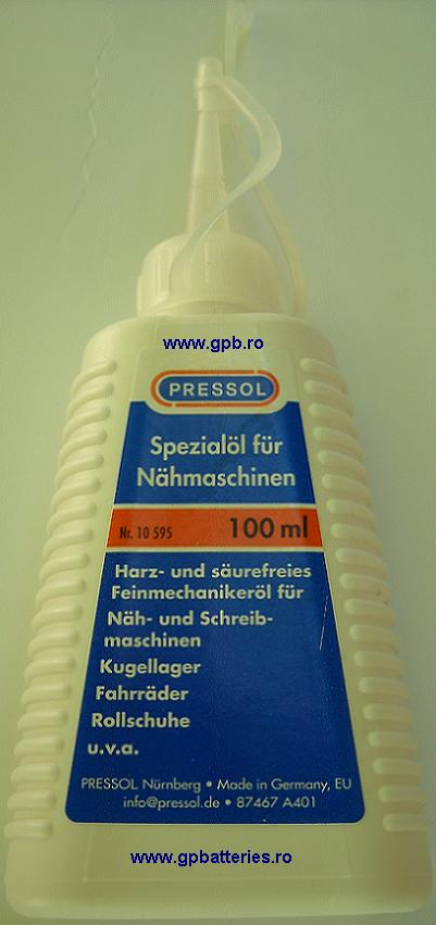 Ulei Pressol 100ml pentru Masini de Cusut cod 10595 din Germania