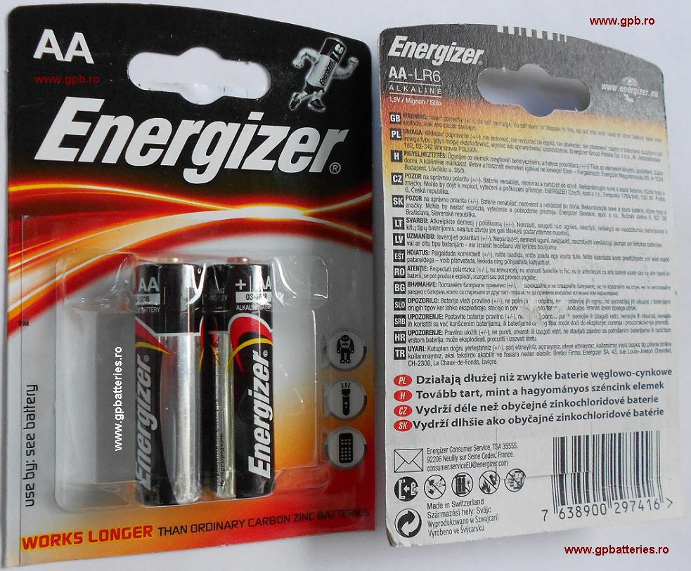 Baterie AA LR6 Energizer