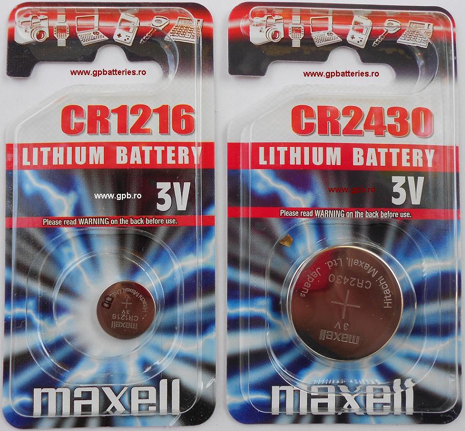 Baterie litiu CR1216 Maxell