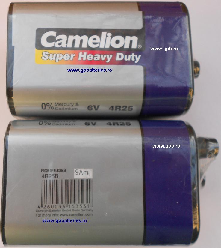 Baterie 4R25 Super Heavy Duty Camelion albastra