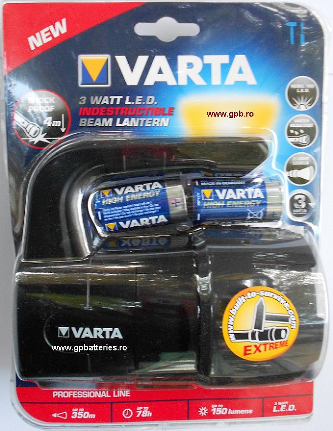 Lanterna Professional Line LED 18750 VARTA 