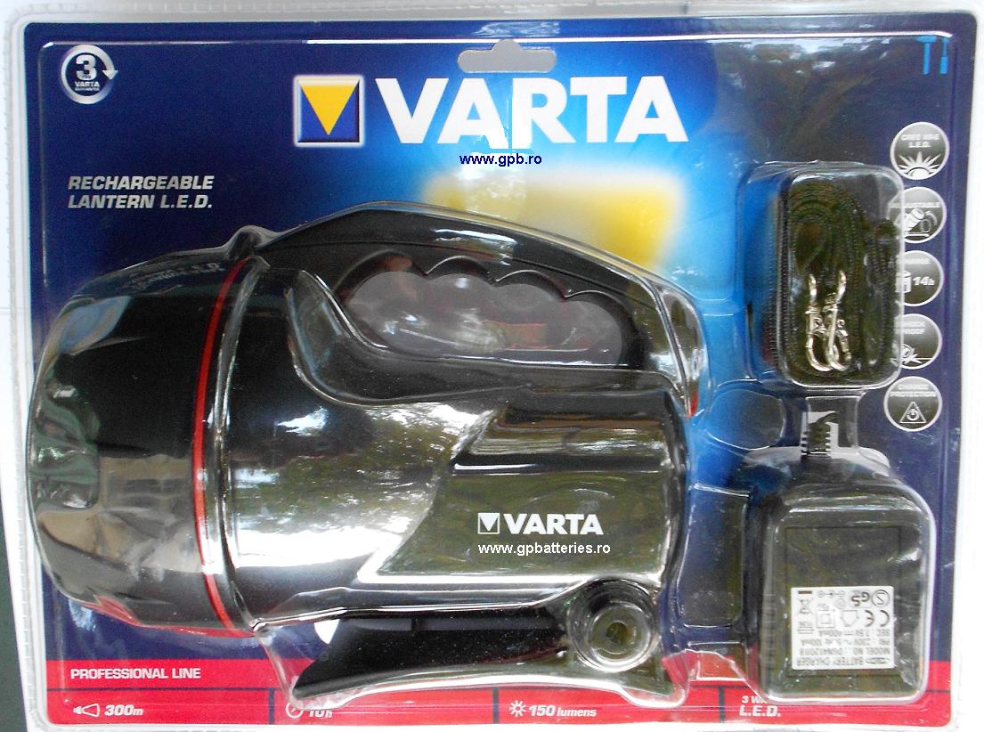 Lanterna Professional Line LED 3W 18682 VARTA