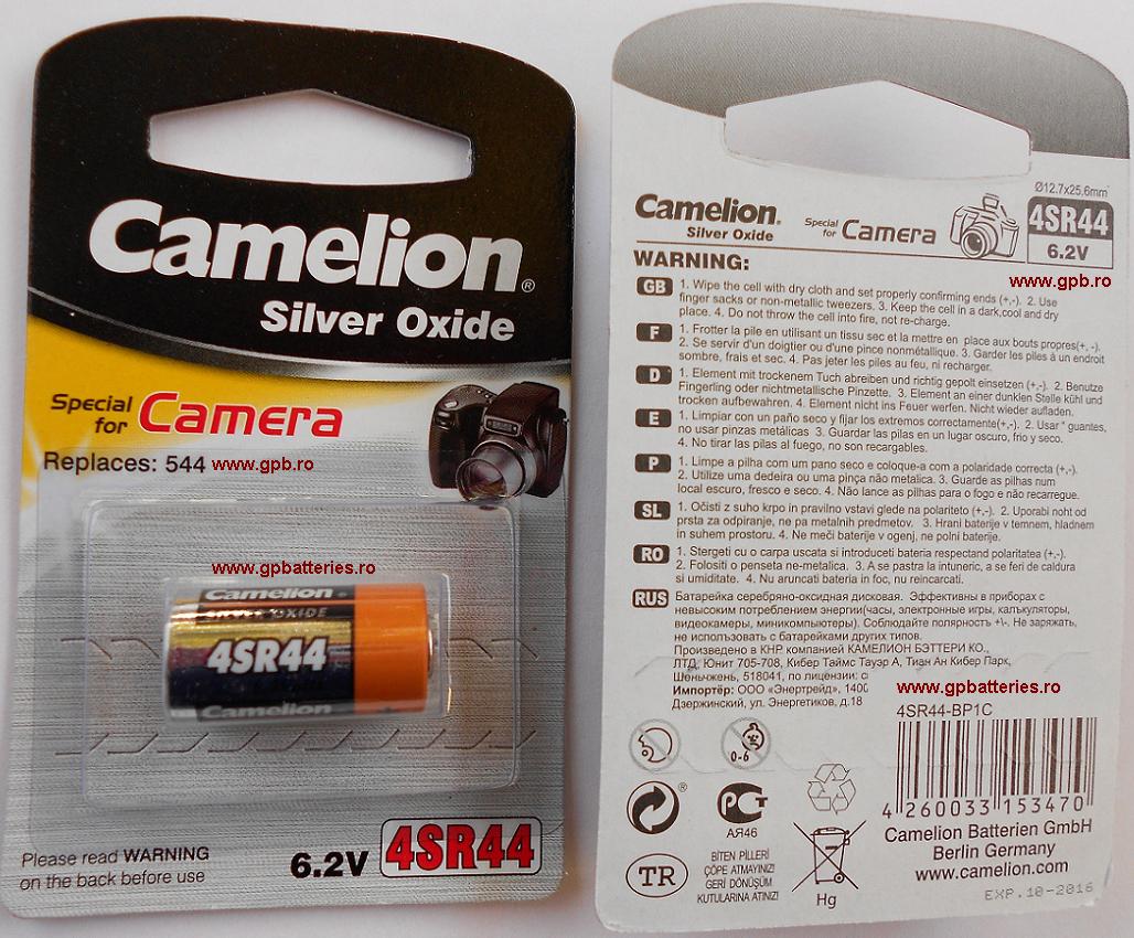Camelion Germania baterie Silver Oxid 4SR44 6V