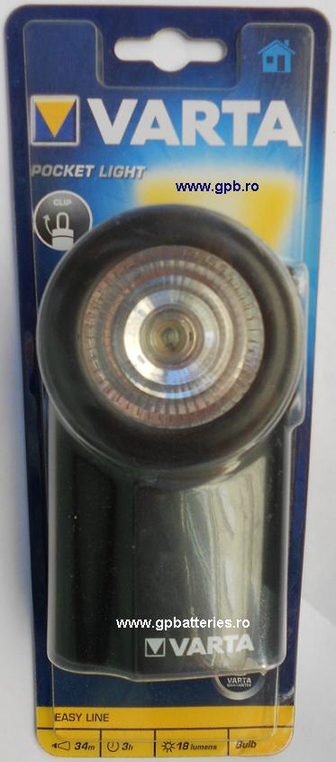 Lanterna Easy Line de mana VARTA cod 16640