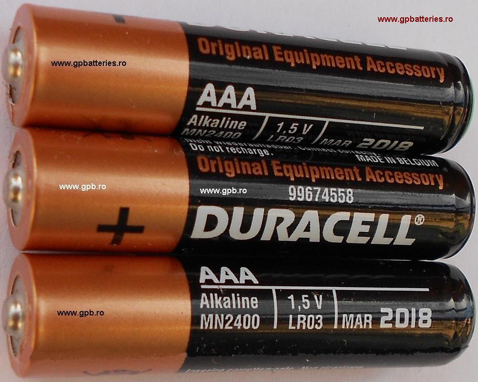 Baterie AAA LR3 DuraCell bulk