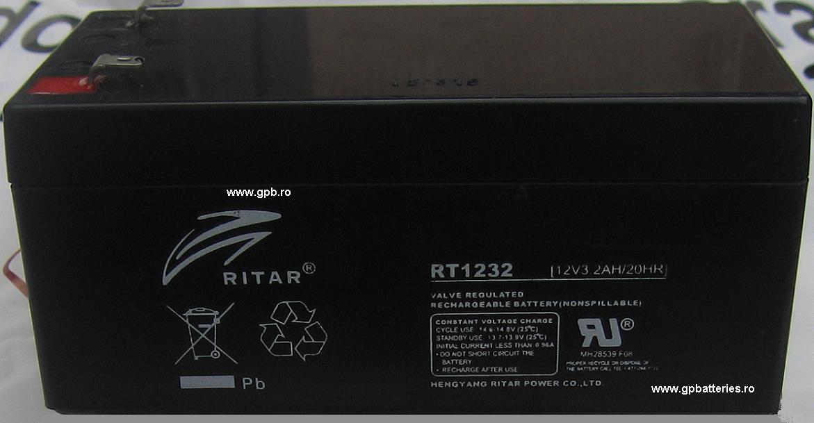 Acumulator etans 12V 3,2A Ritar