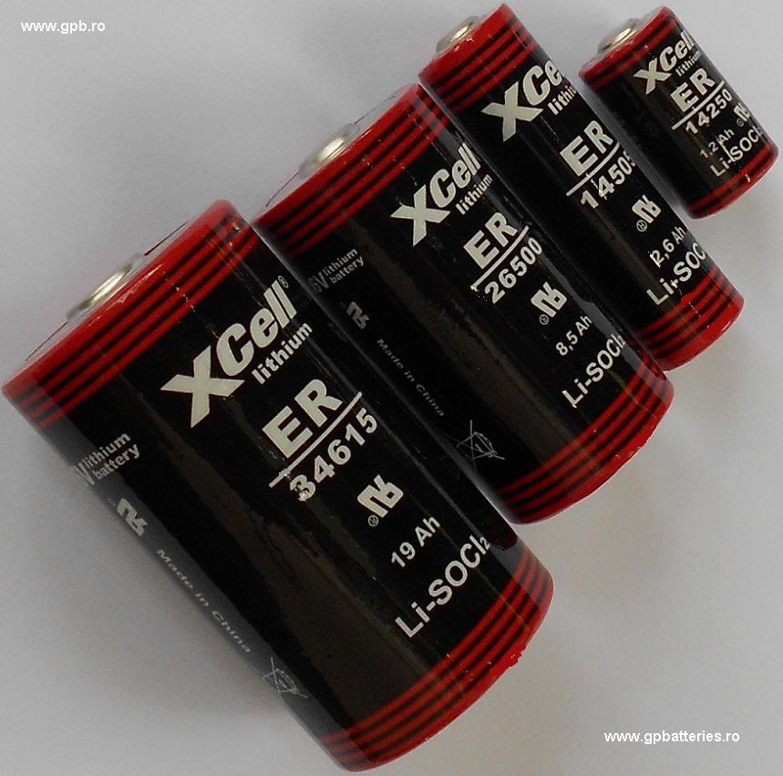 Baterie litiu tip C R14 3,6V X-Cell