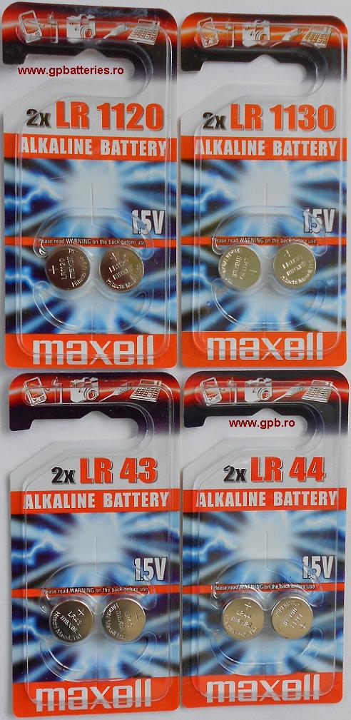 Baterie LR44 AG13 Maxell