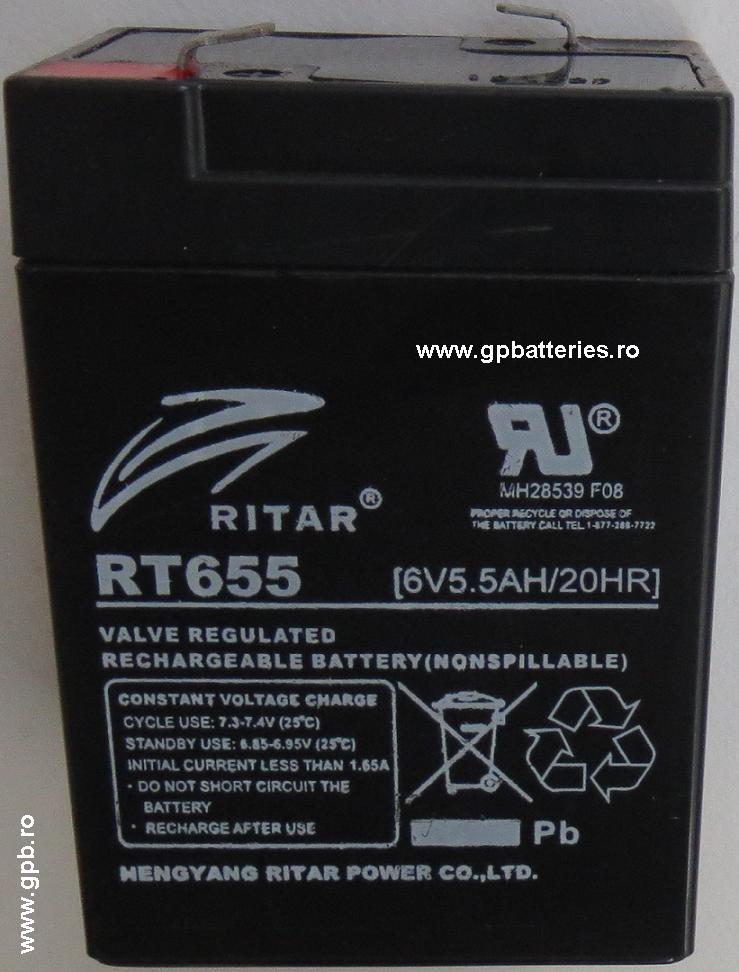 Acumulator stationar Ritar 6V 5,5A