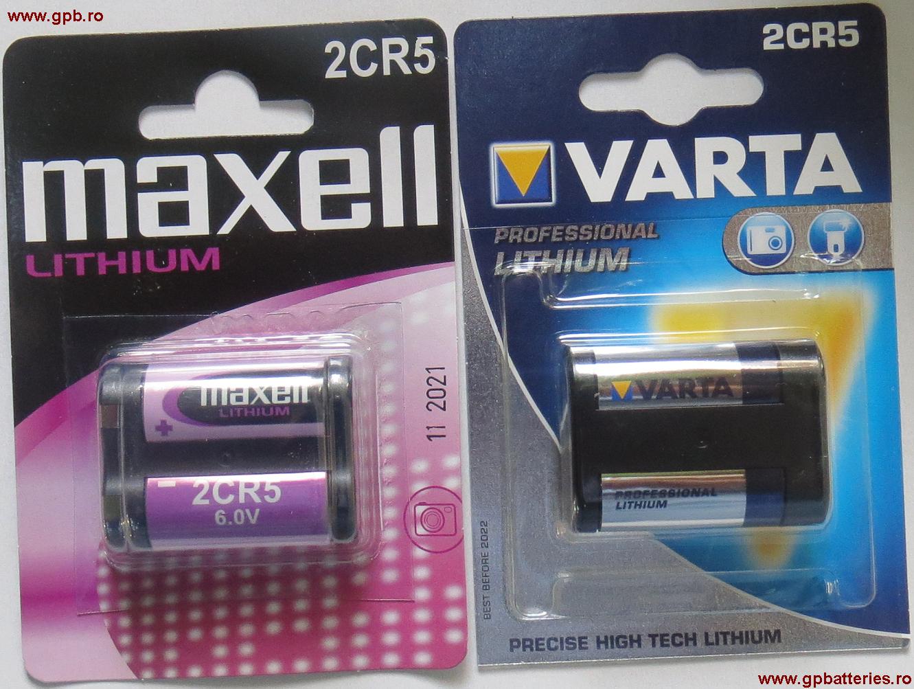 Baterie 2CR5 litiu Maxell