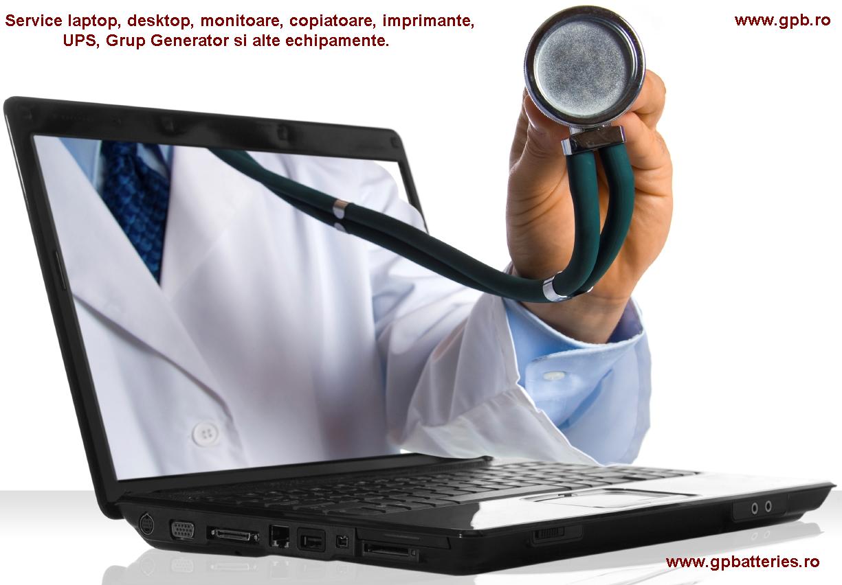 Service UPS, laptop, calculator clasic, monitoare, copiatoare, imprimante alte echipamente