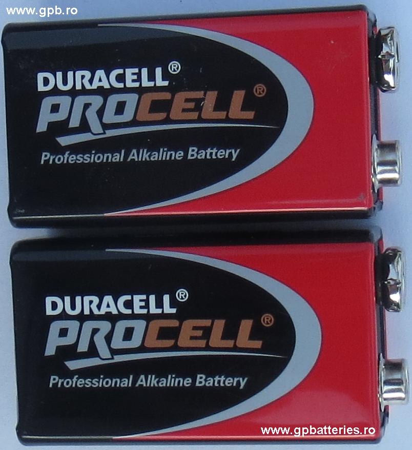 Baterie alcalina Duracell Professional ProCell 9V