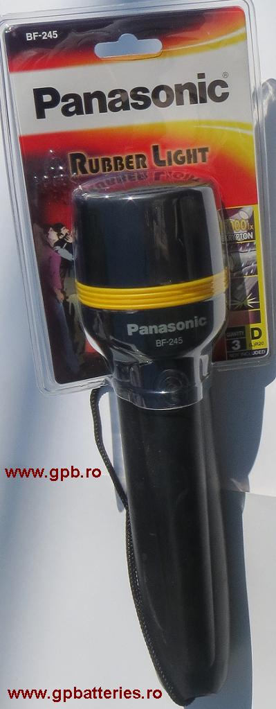 Lanterna acoperita cu cauciuc Panasonic BF-245