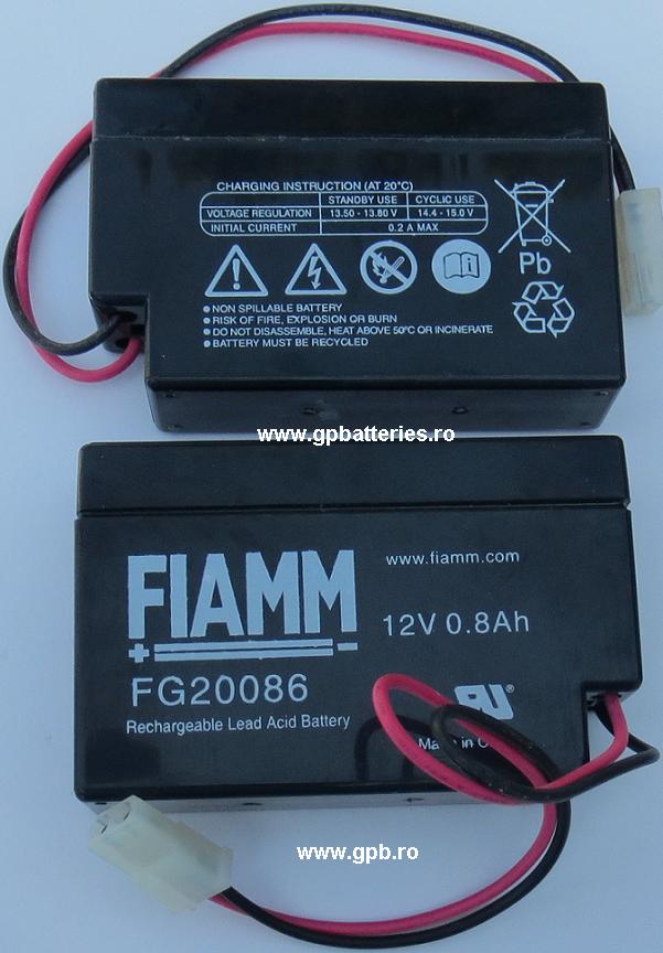 Acumulator etans 12V 0,8A FIAMM MultiPower TED