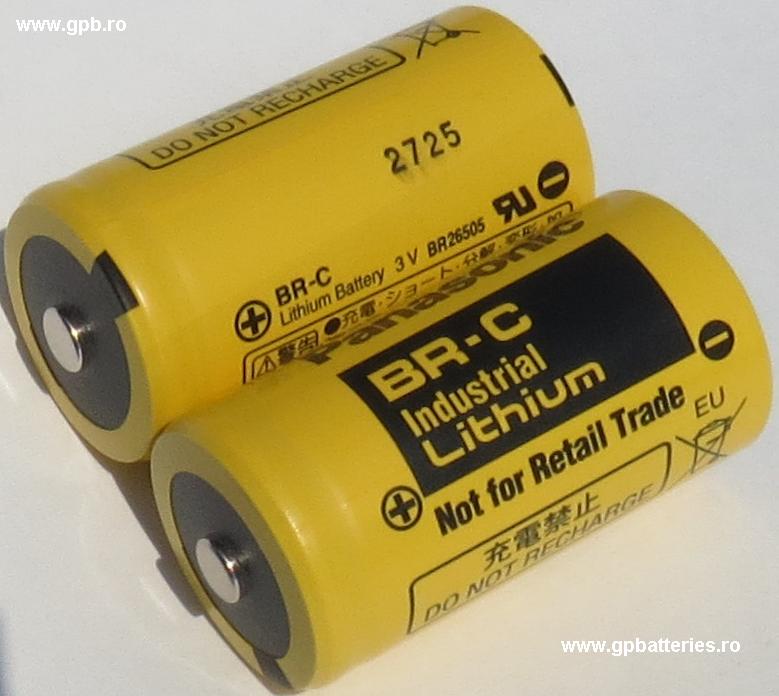 Baterie Panasonic BR-C Industrial Lithium 3 volti