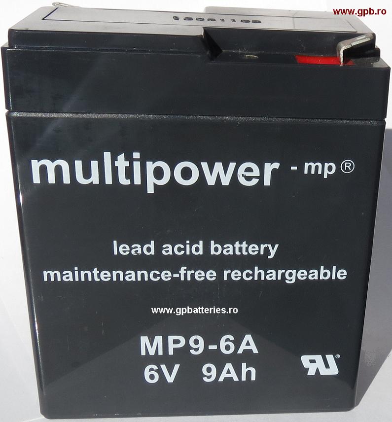 Acumulator MultiPower 6V 9A