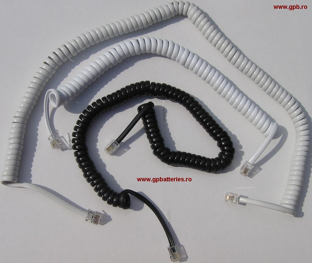 Cablu spiralat receptor telefon 2,1 m