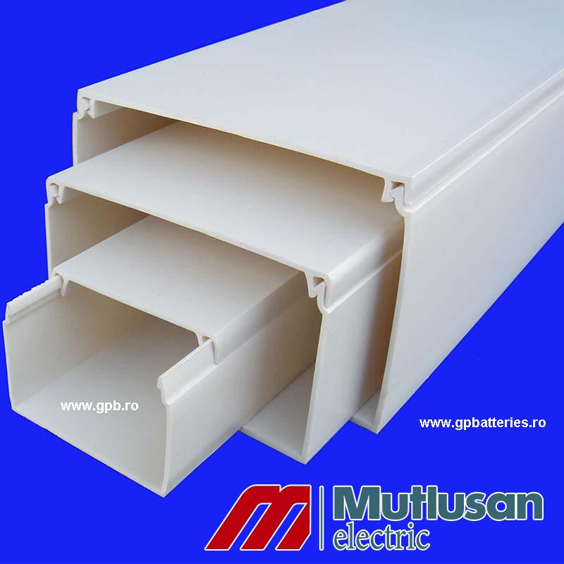 Canal cablu 12mm x 12mm cu adeziv