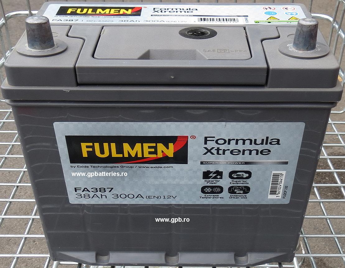 Acumulator auto Fulmen Gama Formula Xtreme Japanese 12V 38A