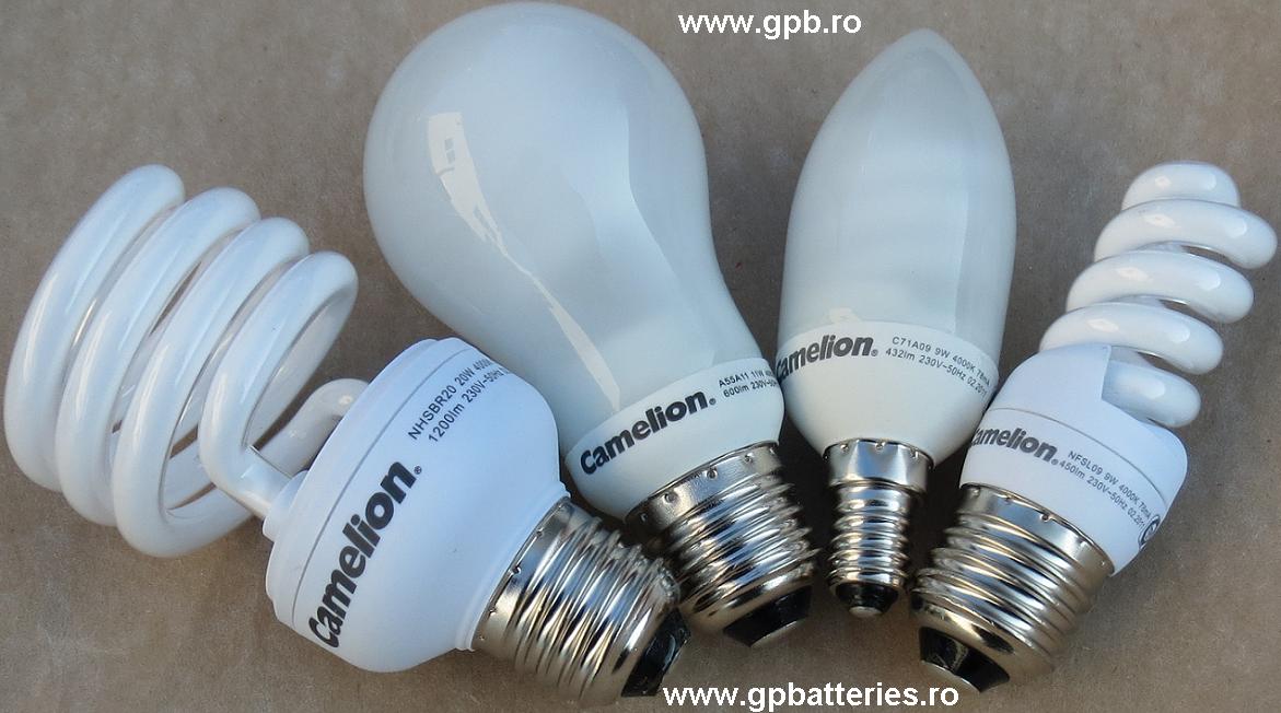 Camelion Germania bec Spiral E27 20W lumina alba rece 85W