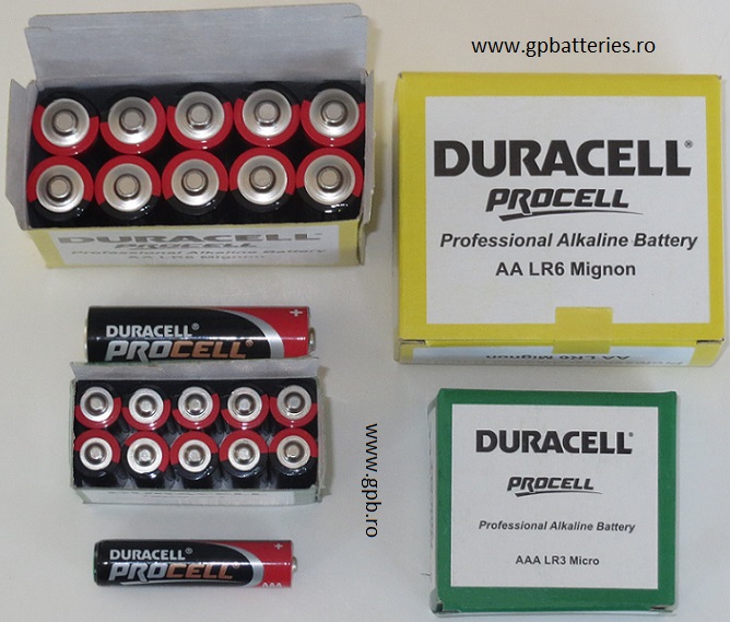 Baterie alcalina AA LR6 DuraCell ProCell