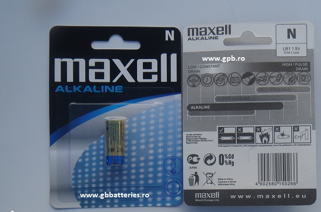Baterie alcalina LR1 910A Maxell
