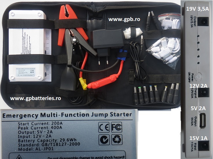 Emergency Multi-Function JUMP Starter