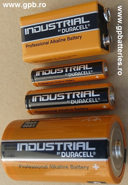 Baterie alcalina AA LR6 bulk DuraCell INDUSTRIAL